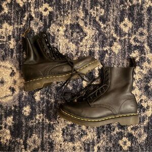 Dr Martens 1460 soft leather lace up boots